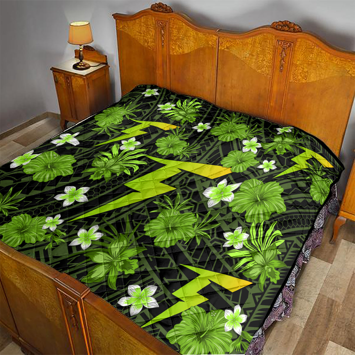 australian-thunder-cricket-quilt-baeuty-pacific-hibiscus-and-polynesian-pattern