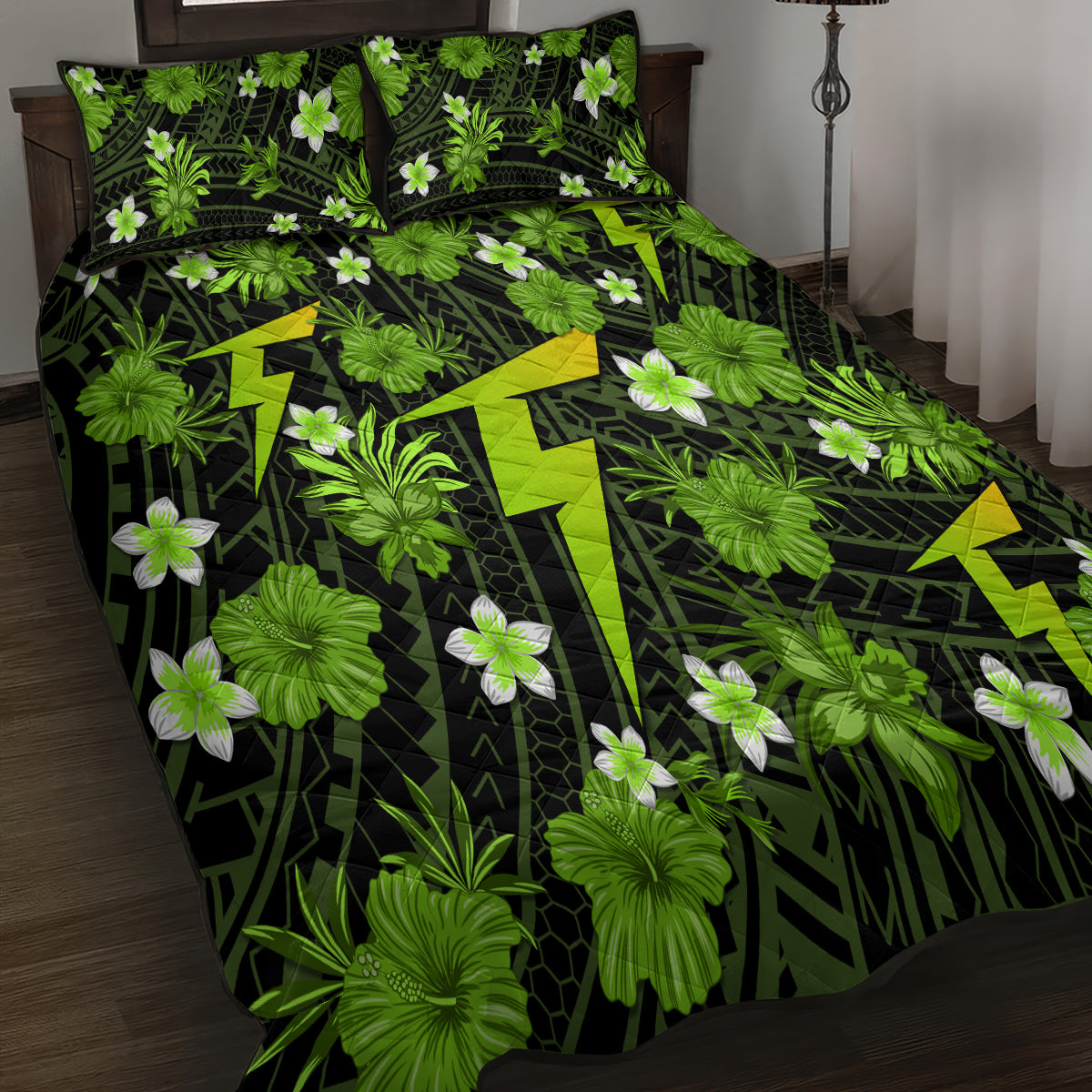 australian-thunder-cricket-quilt-bed-set-baeuty-pacific-hibiscus-and-polynesian-pattern