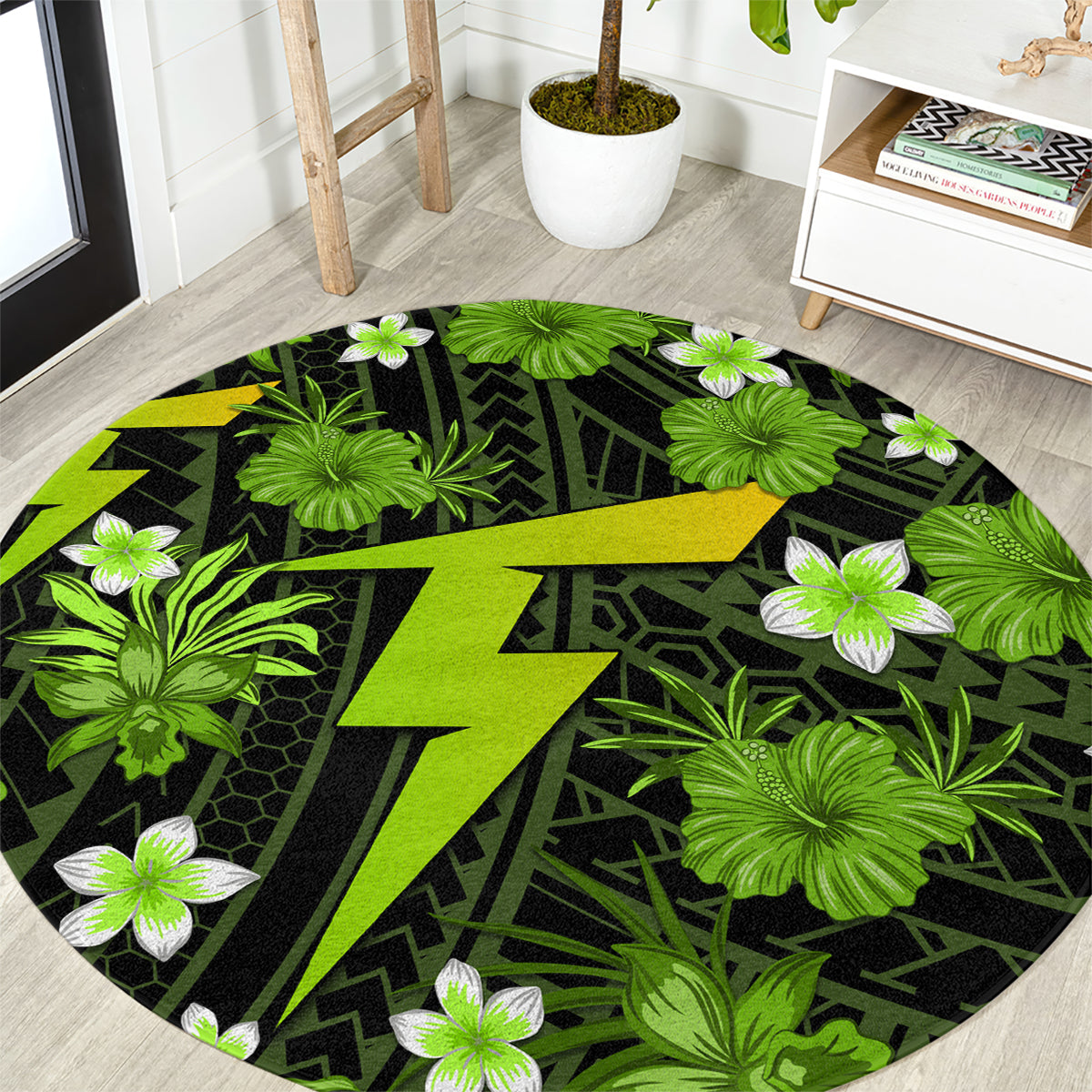 australian-thunder-cricket-round-carpet-baeuty-pacific-hibiscus-and-polynesian-pattern