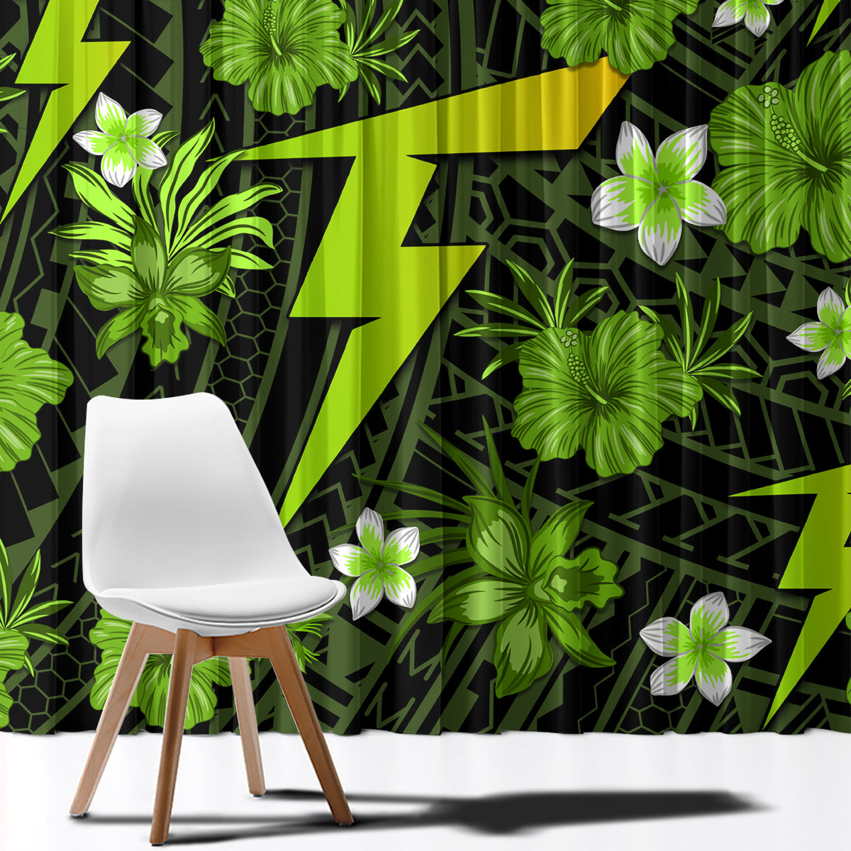 australian-thunder-cricket-window-curtain-baeuty-pacific-hibiscus-and-polynesian-pattern