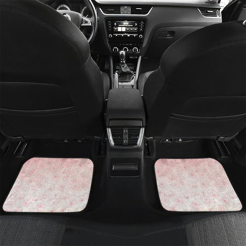 Melbourne Horse Race Car Mats Aussie Floral Horseshoe Pink Rose