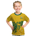 custom-australia-soccer-kid-t-shirt-socceroos-hibiscus-and-turtle-with-polynesian-pattern