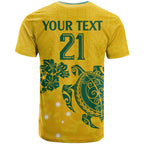 custom-australia-soccer-t-shirt-socceroos-hibiscus-and-turtle-with-polynesian-pattern