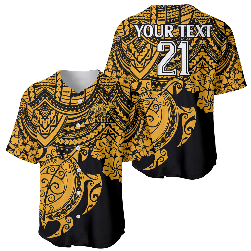 custom-australia-matildas-baseball-jersey-hibiscus-and-turtle-with-polynesian-pattern