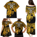 custom-australia-matildas-family-matching-puletasi-dress-and-hawaiian-shirt-hibiscus-and-turtle-with-polynesian-pattern