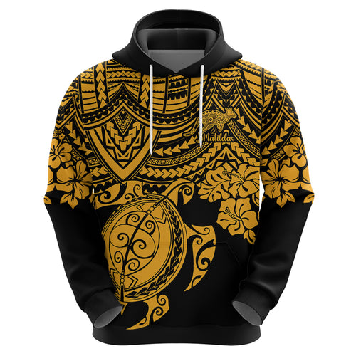 custom-australia-matildas-hoodie-hibiscus-and-turtle-with-polynesian-pattern