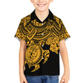 custom-australia-matildas-kid-hawaiian-shirt-hibiscus-and-turtle-with-polynesian-pattern