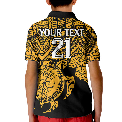 custom-australia-matildas-kid-polo-shirt-hibiscus-and-turtle-with-polynesian-pattern