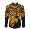 custom-australia-matildas-long-sleeve-button-shirt-hibiscus-and-turtle-with-polynesian-pattern