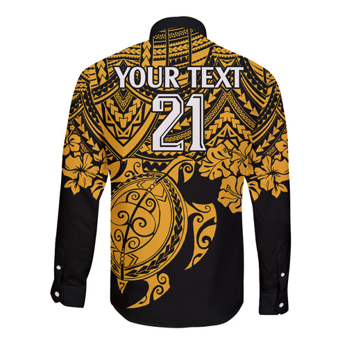 custom-australia-matildas-long-sleeve-button-shirt-hibiscus-and-turtle-with-polynesian-pattern