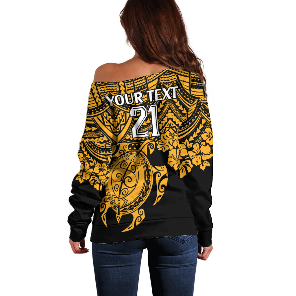 custom-australia-matildas-off-shoulder-sweater-hibiscus-and-turtle-with-polynesian-pattern