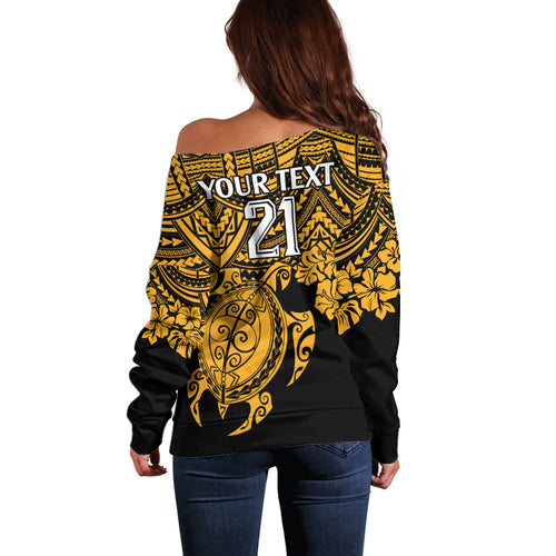 custom-australia-matildas-off-shoulder-sweater-hibiscus-and-turtle-with-polynesian-pattern