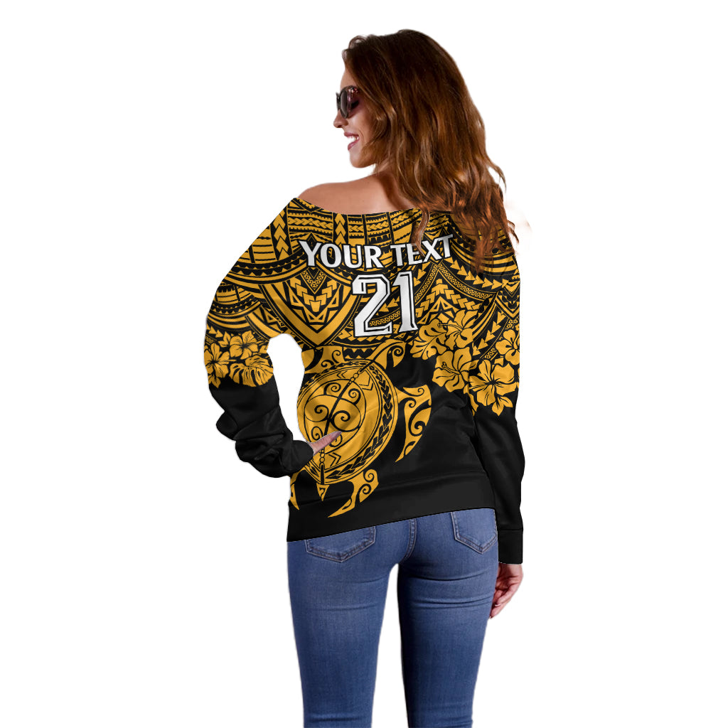 custom-australia-matildas-off-shoulder-sweater-hibiscus-and-turtle-with-polynesian-pattern