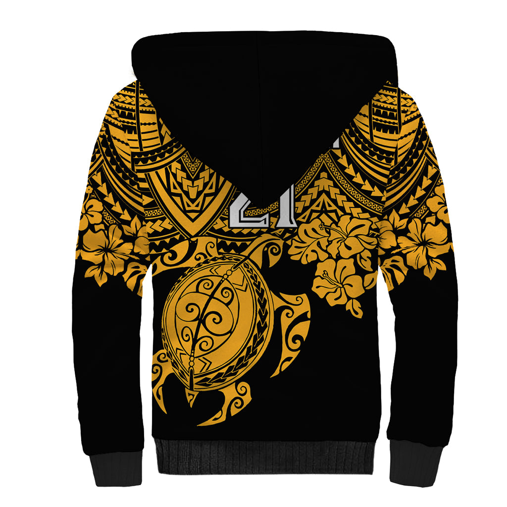 custom-australia-matildas-sherpa-hoodie-hibiscus-and-turtle-with-polynesian-pattern