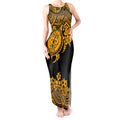 custom-australia-matildas-tank-maxi-dress-hibiscus-and-turtle-with-polynesian-pattern