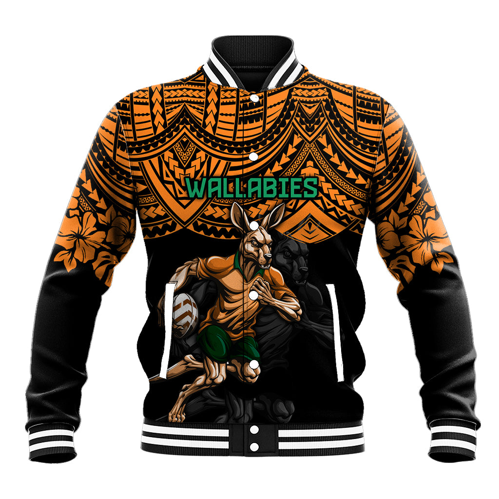 cusrom-australia-wallabies-rugby-baseball-jacket-hibiscus-and-turtle-with-polynesian-pattern