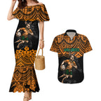 cusrom-australia-wallabies-rugby-couples-matching-mermaid-dress-and-hawaiian-shirt-hibiscus-and-turtle-with-polynesian-pattern