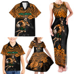 cusrom-australia-wallabies-rugby-family-matching-tank-maxi-dress-and-hawaiian-shirt-hibiscus-and-turtle-with-polynesian-pattern