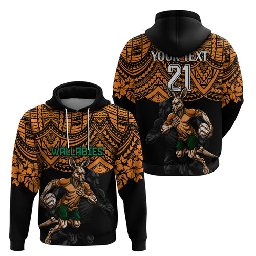cusrom-australia-wallabies-rugby-hoodie-hibiscus-and-turtle-with-polynesian-pattern