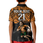 cusrom-australia-wallabies-rugby-kid-polo-shirt-hibiscus-and-turtle-with-polynesian-pattern
