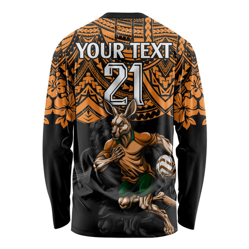 cusrom-australia-wallabies-rugby-long-sleeve-shirt-hibiscus-and-turtle-with-polynesian-pattern