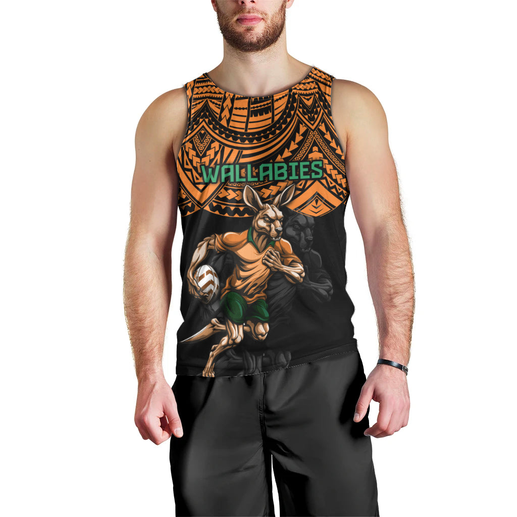 cusrom-australia-wallabies-rugby-men-tank-top-hibiscus-and-turtle-with-polynesian-pattern