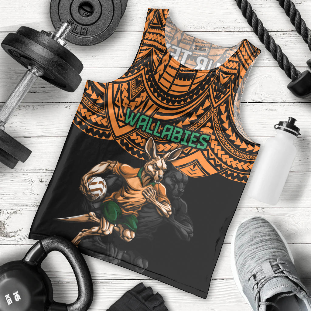 cusrom-australia-wallabies-rugby-men-tank-top-hibiscus-and-turtle-with-polynesian-pattern