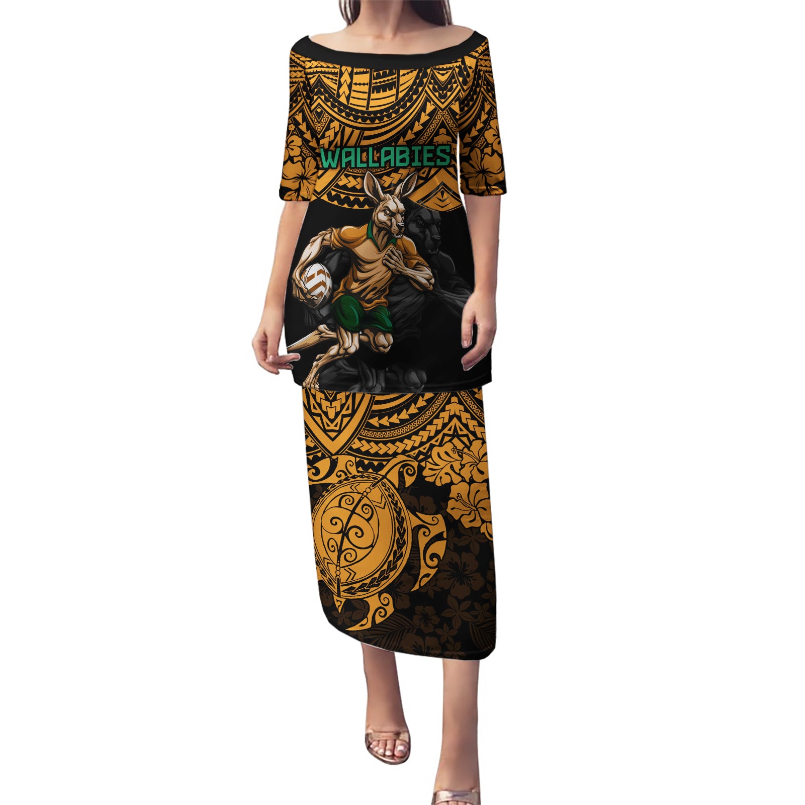 cusrom-australia-wallabies-rugby-puletasi-hibiscus-and-turtle-with-polynesian-pattern