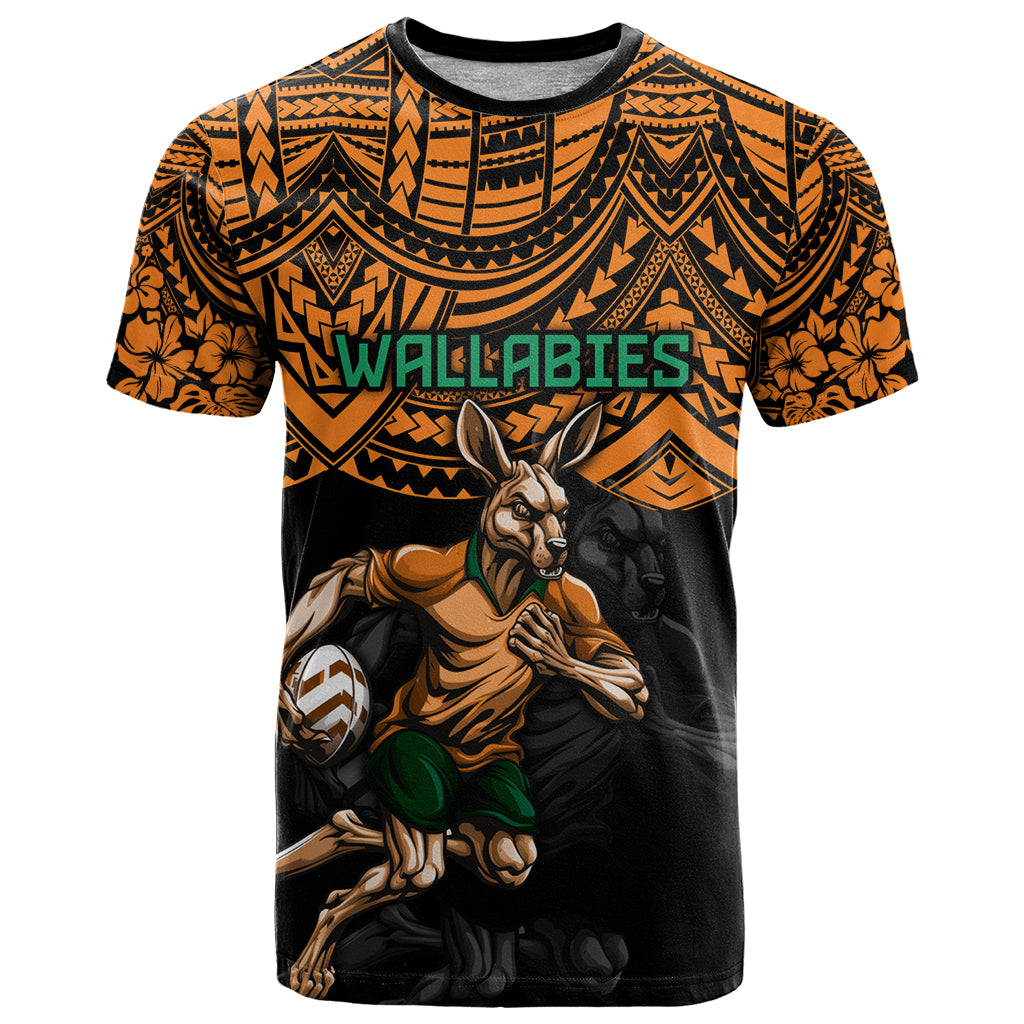 cusrom-australia-wallabies-rugby-t-shirt-hibiscus-and-turtle-with-polynesian-pattern