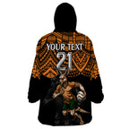 cusrom-australia-wallabies-rugby-wearable-blanket-hoodie-hibiscus-and-turtle-with-polynesian-pattern