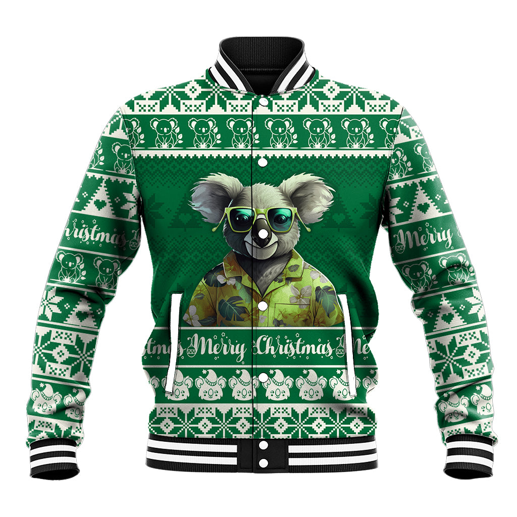 personalised-australia-koala-christmas-baseball-jacket-santa-koala-stay-cool