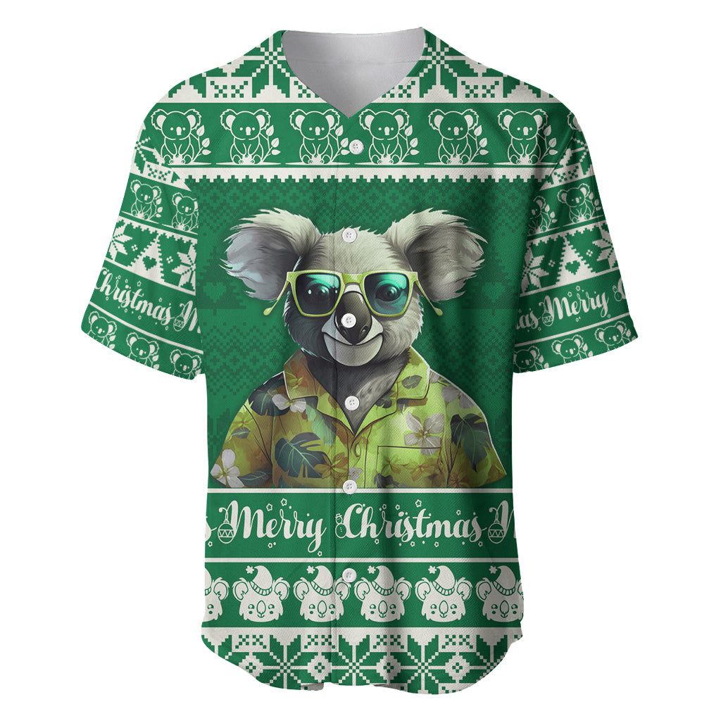 personalised-australia-koala-christmas-baseball-jersey-santa-koala-stay-cool