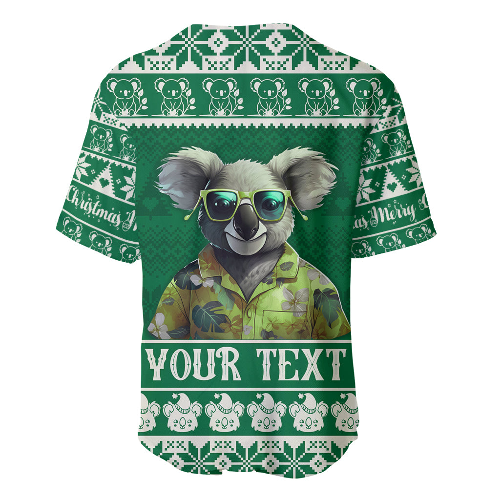 personalised-australia-koala-christmas-baseball-jersey-santa-koala-stay-cool