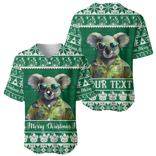 personalised-australia-koala-christmas-baseball-jersey-santa-koala-stay-cool