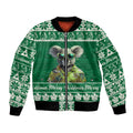 personalised-australia-koala-christmas-bomber-jacket-santa-koala-stay-cool