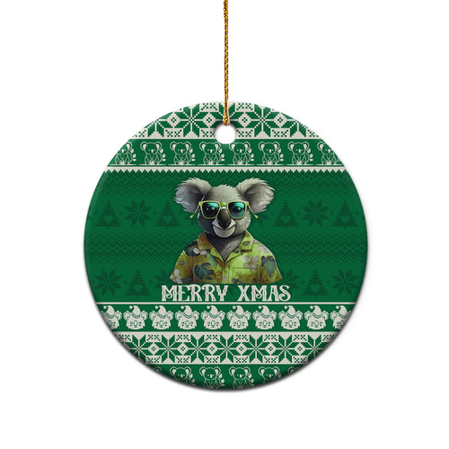 personalised-australia-koala-christmas-ceramic-ornament-santa-koala-stay-cool