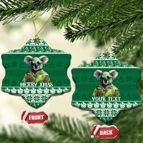 personalised-australia-koala-christmas-ceramic-ornament-santa-koala-stay-cool