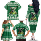 personalised-australia-koala-christmas-family-matching-off-shoulder-long-sleeve-dress-and-hawaiian-shirt-santa-koala-stay-cool