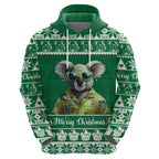 personalised-australia-koala-christmas-hoodie-santa-koala-stay-cool