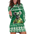 personalised-australia-koala-christmas-hoodie-dress-santa-koala-stay-cool