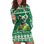 personalised-australia-koala-christmas-hoodie-dress-santa-koala-stay-cool