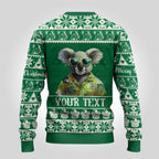 personalised-australia-koala-christmas-ugly-christmas-sweater-santa-koala-stay-cool