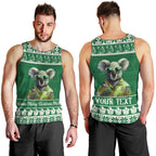 personalised-australia-koala-christmas-men-tank-top-santa-koala-stay-cool