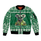 personalised-australia-koala-christmas-sleeve-zip-bomber-jacket-santa-koala-stay-cool
