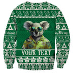 personalised-australia-koala-christmas-sweatshirt-santa-koala-stay-cool