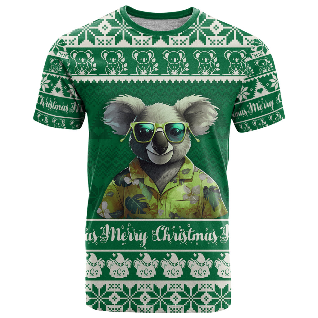 personalised-australia-koala-christmas-t-shirt-santa-koala-stay-cool