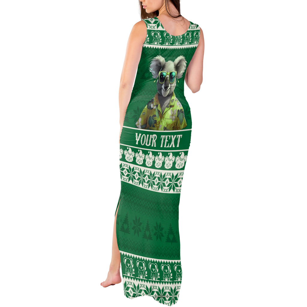 personalised-australia-koala-christmas-tank-maxi-dress-santa-koala-stay-cool