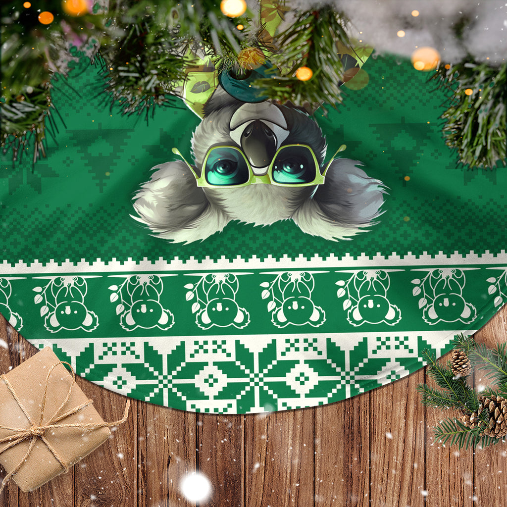 personalised-australia-koala-christmas-tree-skirt-santa-koala-stay-cool