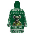 personalised-australia-koala-christmas-wearable-blanket-hoodie-santa-koala-stay-cool