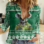 personalised-australia-koala-christmas-women-casual-shirt-santa-koala-stay-cool
